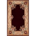 thumbnail image 1 of Momeni HARM2HAI-7BUR5080 5 x 8 ft. Harmony India Hand Tufted Transitional Rectangle Area Rug, Burgundy, 1 of 1
