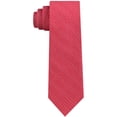 thumbnail image 1 of Calvin Klein Mens Infinite Ripple Self-tied Necktie, Red, One Size, 1 of 1