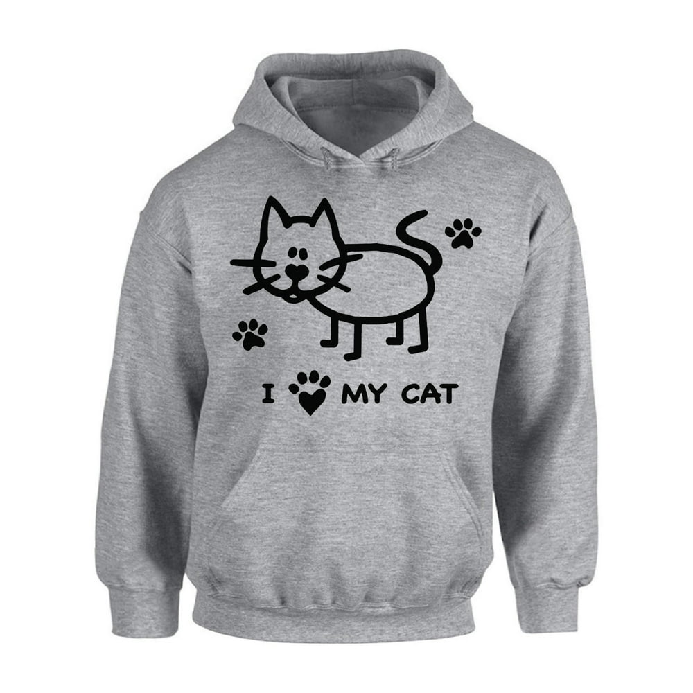 Awkward Styles - Awkward Styles Cat Sweater I Love My Cat Unisex ...