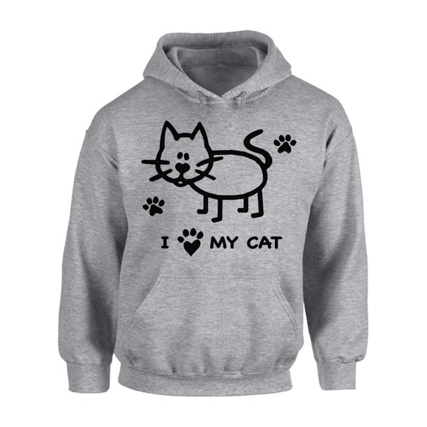 Awkward Styles Awkward Styles Cat Sweater I Love My Cat Unisex Hoodies