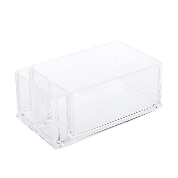 ETEREAUTY Clear Acrylic Napkin Holder Storage Box for Office Kitchen Bathroom Storage