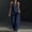 Dark Blue, variant on Linen Sets For Women Interview Outfits For Women Wide Leg Pants Suit For Women Trouser Pants Suits Wide Leg Pants Set Linen Beach Set Summer Business Casual Outfits For Women