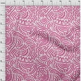 thumbnail image 4 of oneOone Cotton Cambric Fuschia Pink Fabric Japanese Sewing Fabric By The Yard Printed Diy Clothing Sewing Supplies 56 Inch Wide, 4 of 4