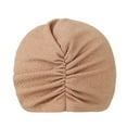 thumbnail image 3 of kurtrusly Chapeau en Polyester avec Nœud, Style Polyvalent et Confort pour Guerriers du Cancer, Bonnet Musulman Uni Rouge Vif, 3 of 6