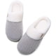 thumbnail image 2 of Pantuflas de espuma viscoelástica para mujer, pantuflas de casa con parte inferior de goma antideslizante, forro de felpa cálido, cómodos zapatos para el hogar para dormitorio Wmkox8yii hj789, 2 of 4