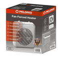 thumbnail image 2 of Pelonis 1500W Electric Fan-Forced 3-Speed Space Heater, White, Indoor Use, 2 of 5