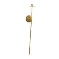 thumbnail image 2 of Large Wall Candle Holder Twisted Sconces Iron Mount for Dining Room Fireplace Home, 2 of 9