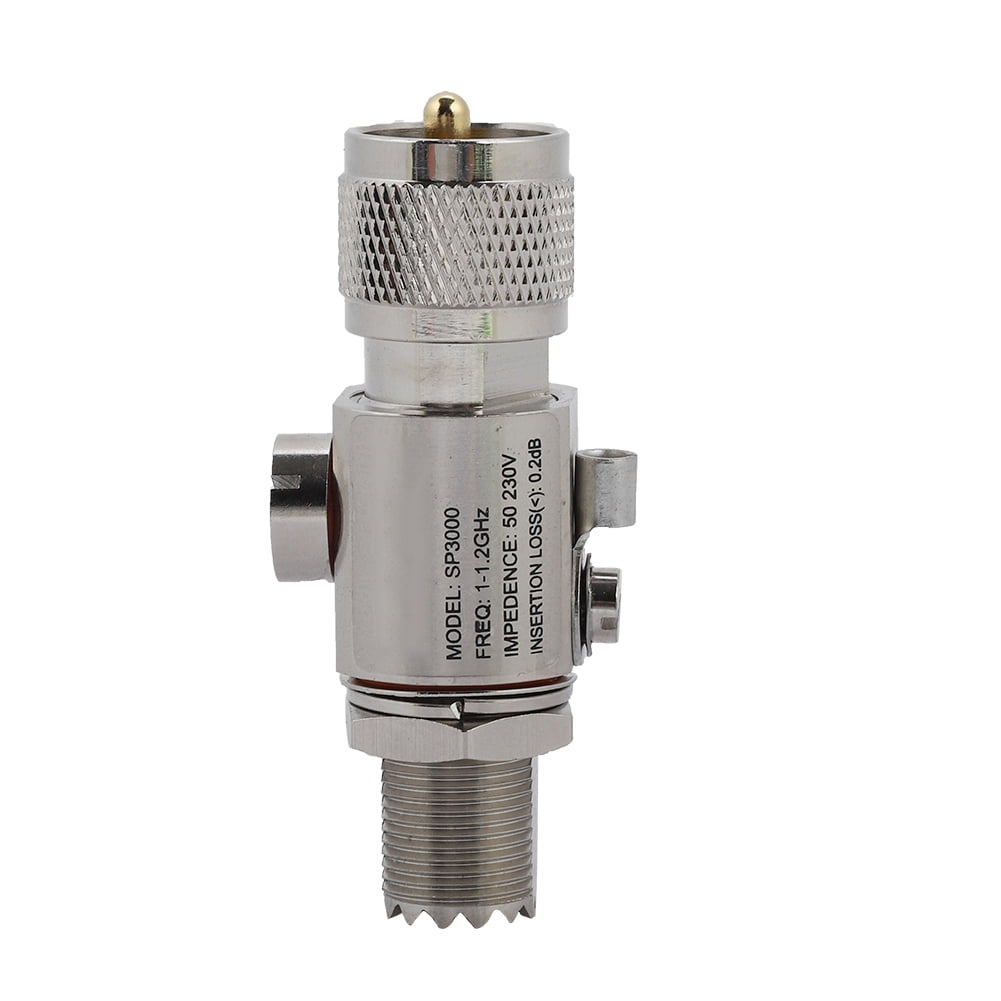 Surge Protector, Tube Surge Arrester Coax Surge Protector Easy To Install  For HAM  Gear For CB