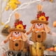 thumbnail image 1 of Decoración del hogar, decoración de habitaciones, decoración de paredes, temporada de cosecha, girasol, hoja de arce, espantapájaros, muñeco colgante, mini muñeco de calabaza, adornos de otoño, adorno, 1 of 6