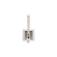 thumbnail image 4 of Richelieu BP7751180 4-7/8" Double Metal Coat Hook - Nickel, 4 of 4