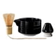 thumbnail image 2 of Juego de té Matcha japonés de 4 Uds., de bambú, soporte de cerámica para Matcha, cuenco de cuchara de bambú para la de té japonesa Negro Sunnimix batidor de matcha, 2 of 8