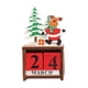 thumbnail image 2 of Christmas Decorations Wooden Calendar Ornaments Christmas Gifts Snowman Mini Desktop Desktop Table, 2 of 6