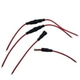 thumbnail image 2 of Bgsha Inline Round Glass AGC Fuse Holder Splash Proof Screw Type 5x20mm for 22AWG, 2 of 5