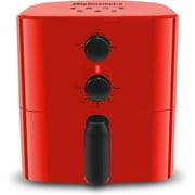 Elite 1 Quart Personal Air Fryer, Red