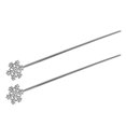 thumbnail image 3 of 2 Unidades Cristal Pasteles Cupcakes Selecciones Toppers Proyecto de Bricolaje de Torta Plata, 3 of 7