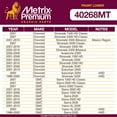 thumbnail image 2 of Metrix Premium Chassis Parts - Front Lower Ball Joint Fits 07 Chevrolet Silverado 1500 HD Classic, Silverado 2500 HD Classic, 07-10 Silverado 3500, 01-04 GMC Sierra 2500, 01-10 Sierra 2500 HD, K6693, 2 of 7