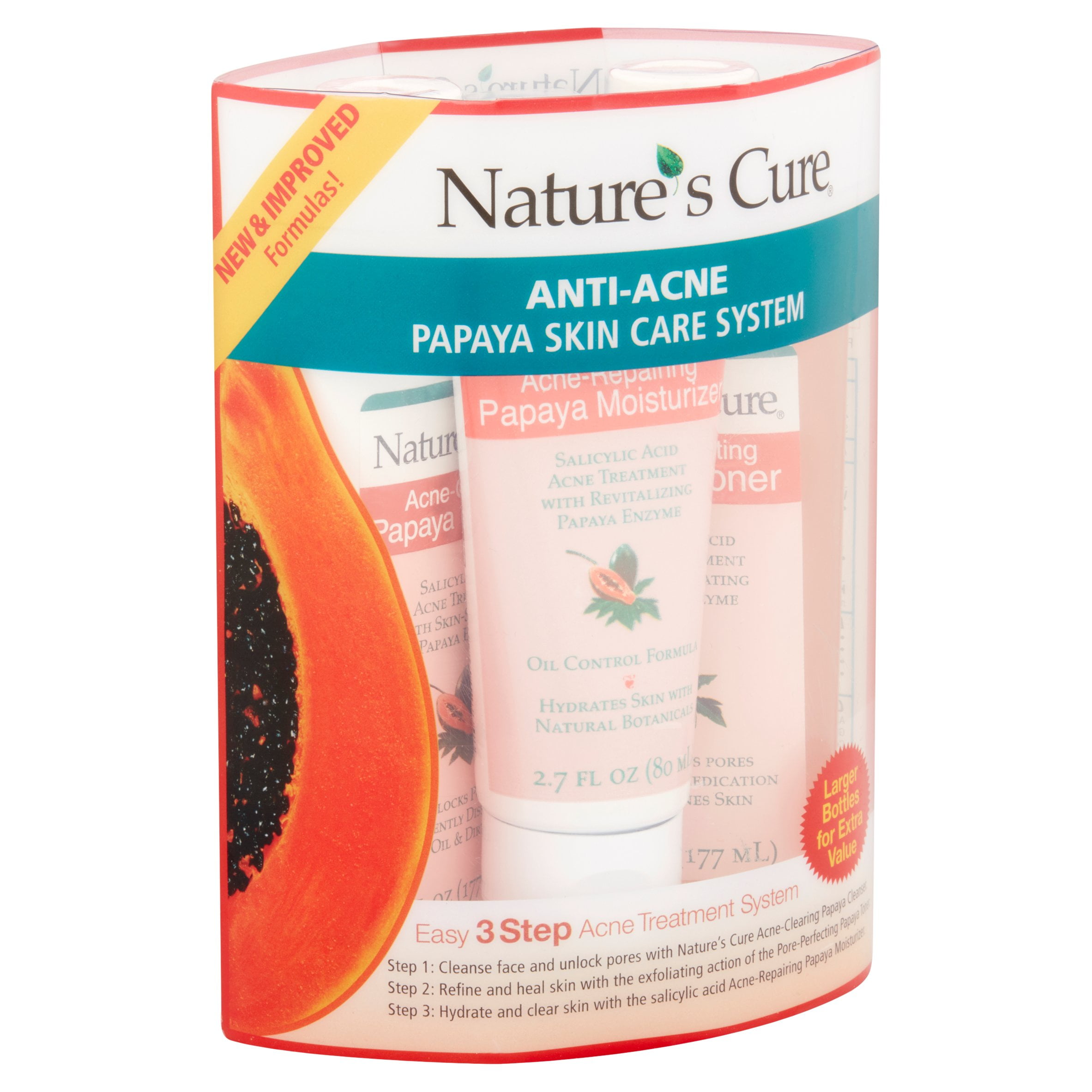 nature's face wash papaya