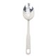 thumbnail image 1 of Cuchara para servir Cuchara de cocina Agujero para colgar de acero inoxidable Apto para lavavajillas Fácil de limpiar Utensilios de cocina duraderos para hotel Mango de acero ranurado, 1 of 5