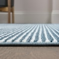 thumbnail image 5 of JONATHAN Y CARMEL 3 x 5 Area Rug, Cole Minimalist Pinstripe - Blue/White, CAR101B-3, 5 of 7