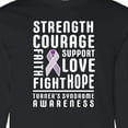 thumbnail image 4 of Inktastic Turners Syndrome Awareness Strength Courage Support Long Sleeve T-Shirt, 4 of 5