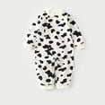 thumbnail image 2 of Newborn Baby Boy Fall Outfit Romper Embroidery Long Sleeve Jumpsuit Bodysuit Infant Winter Clothes 6-9 Months, 2 of 6