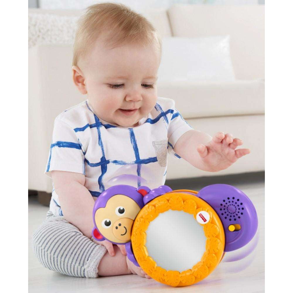 fisher price crawl along monkey