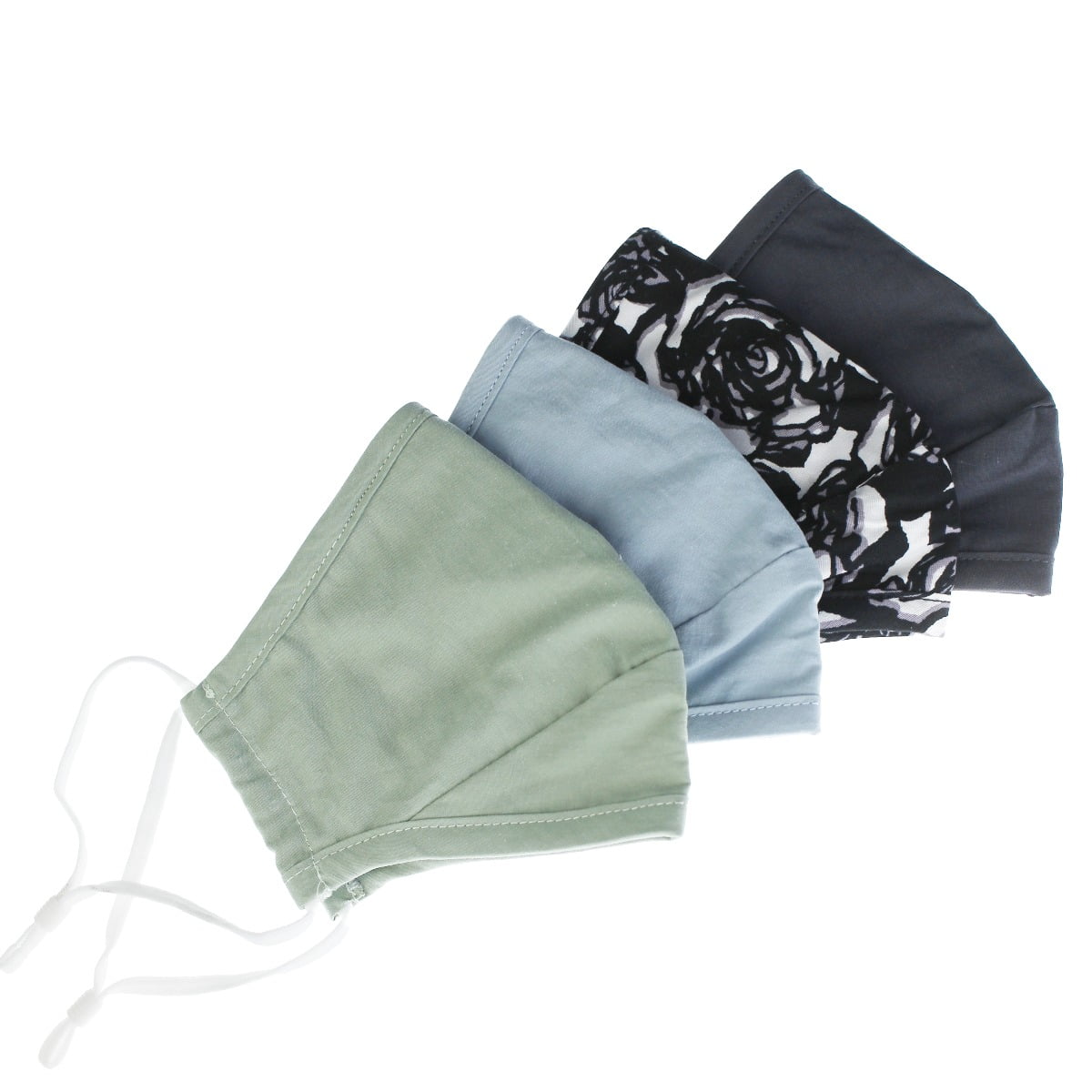 Hairbow Center Adult Fitted Cotton Cloth Face Mask w/ Filter Pocket