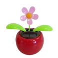 thumbnail image 5 of Set of 8 Cute Solar Power Flip Flap Flower Insect For Car Decoration Swing Dancing Flower Eco-friendly Bobblehead Solar Dancing Flowers in Colorful Pots, 5 of 8
