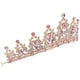 thumbnail image 4 of KAKOWELY Tiaras de boda con diamantes de imitación, corona nupcial con diamantes de imitación, corona para mujer y niña, tiara para fiesta, 4 of 5