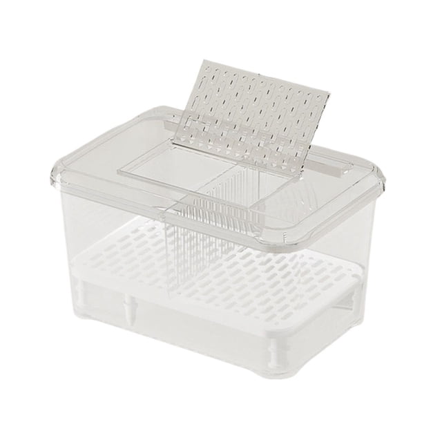 Turtle feeding box isolation and turtle sedimentation board household use