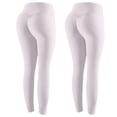 thumbnail image 4 of Pntutb 2Pc Mujeres Bubble Hip Lifting Ejercicio Fitness Correr Pantalones de yoga de cintura alta Pntutb Pntutb-4963, 4 of 5