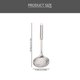 thumbnail image 3 of Xiao Hua Utensilios de cocina de 5 piezas Utensilios de cocina de acero inoxidable Utensilios de cocina de metal Utensilios de cocina pequeños, 3 of 5