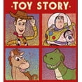 thumbnail image 2 of Girl's Toy Story Four Buds Panels Graphic Tee Red Large, 2 of 5