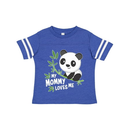 

Inktastic My Mommy Loves Me- Cute Panda Gift Toddler Boy or Toddler Girl T-Shirt