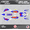 Blue, variant on Kalair GFX Graphics Kit for Ssr SR125TR, SR140TR, and SR160TR (2021+) Fresh Series