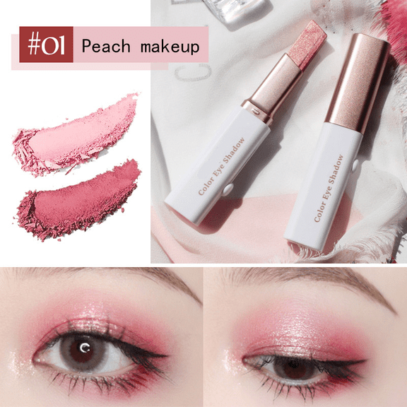 Waterproof Long Lasting Glitter Effect Gradient Eyeshadow Stick