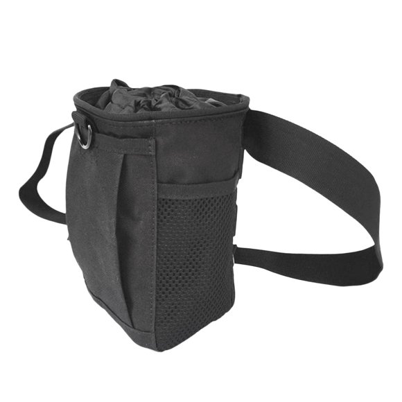 tamizeot Sac de Craie avec Ceinture pour Haltérophilie sur Rocher, Escalade, Gym, Bloc Noir