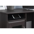 thumbnail image 3 of Pemberly Row 60"W L-Shape Home Office Desk with Hutch and 4-port USB Hub in Heather Gray, 3 of 9