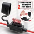 thumbnail image 2 of 3X 12 AWG Wire Harness Connector Replacement Compatible with Peg-Perego 12V SLA Battery Ride on Vehicle Riding Toys,3x connection harness 9x fuse,Blue, 2 of 6