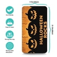 thumbnail image 2 of Happy Halloween Dish Drying Mat 17x31.5 Inch Pumpkin Spooky Coffee Bar Mat Absorbant Collapsible Dishes Plate Glass Dry Draining Pad for Dining Table Coffee Bar, 2 of 4