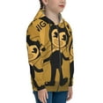 thumbnail image 3 of Kids Bendy And The Ink Machine Hoodie 3d Printed Zip Up Hooded Sweatshirt With Pocket For Boys Girls, 3 of 7