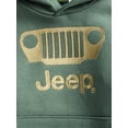 thumbnail image 3 of Jeep Boys' Front Back Graphic Fleece Hoodie with Long Sleeves, Size 4-18, 3 of 3