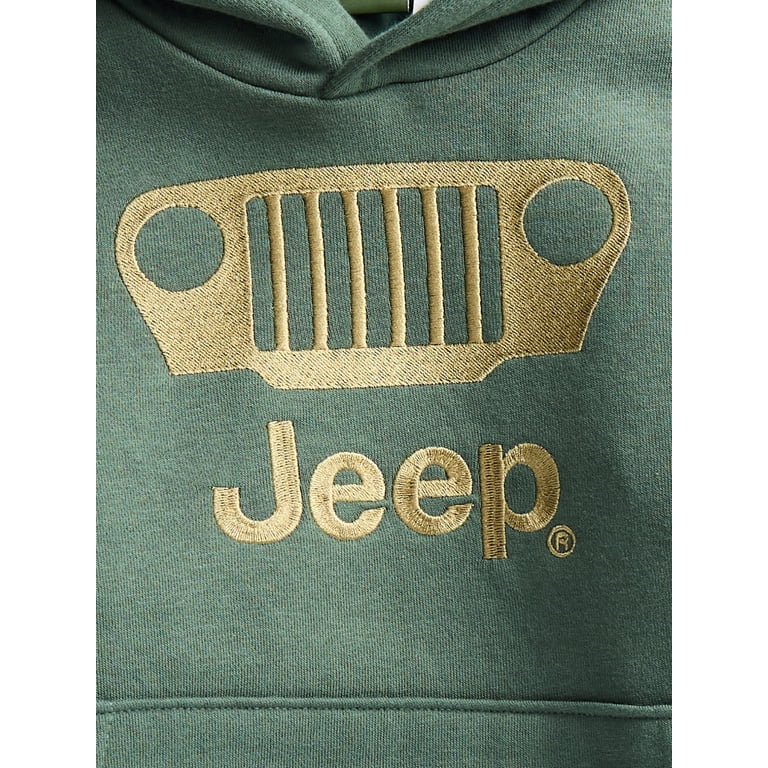 Jeep Boys' Front Back Graphic Fleece Hoodie photo 3