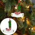 thumbnail image 1 of Home Decor Letter Christmas Tree Pendant A To Z (without H And V) Decorative Letter Christmas Tree Pendant Personalized DIY Christmas Decorations Hanging Christmas Letters For Christmas, 1 of 4
