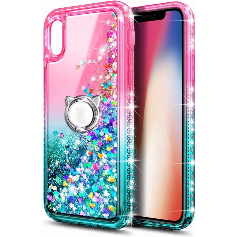Nagebee iPhone XR Sparkle Glitter Case with Accessories photo 3