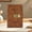 Brown, variant on A5 Vintage Notebook with Password Lock PU Leather Cover Thick 80G Paper Lined Journal for Student Office Business Notepad,Brown