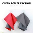 thumbnail image 6 of Pompotops Microfiber Car Drying Towel, Super Absorbent Car Drying Towel, Microfiber Car Drying Towel, Drying Towel Auto Detailing,,Microfiber Towels Cleaning Car 11.8×11.8in, 6 of 6