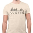 thumbnail image 2 of Skyline Austin Texas Shirt Unisex Medium Natural, 2 of 5