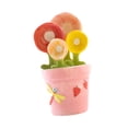 thumbnail image 1 of Juego de cucharas medidoras de cerámica con diseño floral para ollas y sartenes, escalas para una medición precisa en el hogar. Rosa, 1 of 9