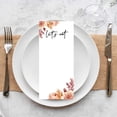 thumbnail image 4 of Koyal Wholesale Autumn Dried Florals Wedding Paper Menu Cards, Printable DIY Tent Place Cards, Pack of 52, 4 of 4